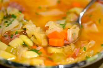 Holiday Hangover Soup.