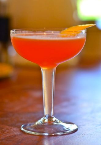 The Paper Plane cocktail.