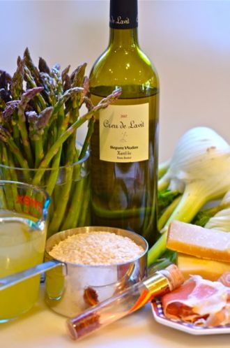 Spring "Kitchen Sink" Risotto.