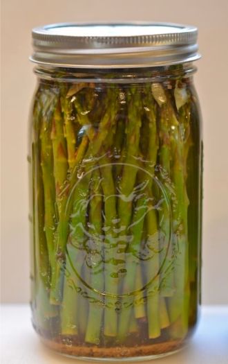 Pickled Asparagus.