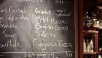 The drinks fro the day...