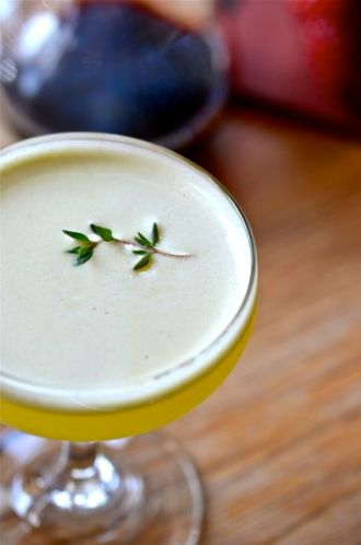 A cocktail at Martin's West in Redwood City.