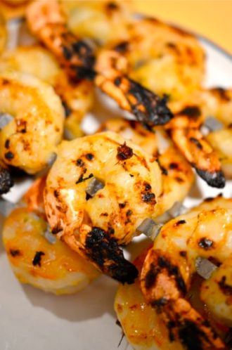 Singapore Shrimp Satay (Satay Udang)