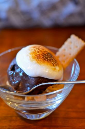 Chocolate S'more-bet Sundae.