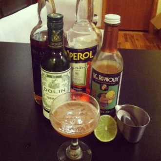Pan Am cocktail.